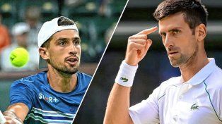 Cachín desafía el reinado de Djokovic en la apertura de Wimbledon