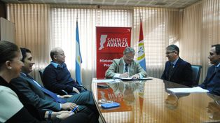 La provincia firmó un convenio de asistencia financiera para productores en situación de emergencia por $100.000.000