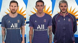 Messi, Di María e Icardi, futbolistas en el mundo