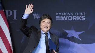 Milei viajó otra vez a EEUU y volverá a ir en marzo con dos gobernadores radicales