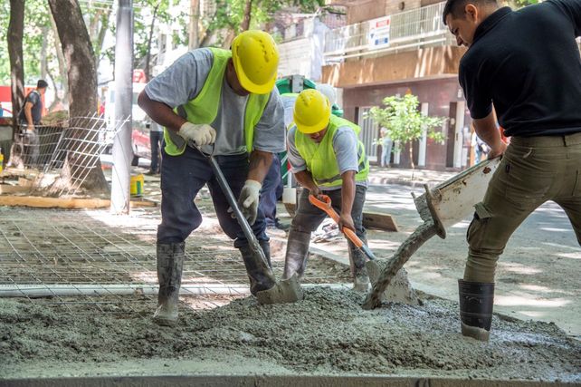 La mayor concentración de obras en veredas se dio en el área central