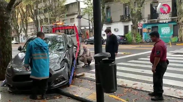 La declaración de Bebe Contepomi después de chocar un árbol