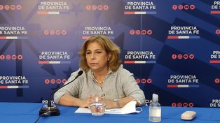 La ministra de Salud de la provincia de Santa Fe, Sonia Martorano.