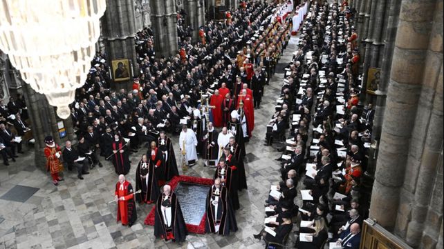 El funeral de la reina Isabel II en la Abadía de Westminster se llevó a cabo en el edificio en el que se casó y fue coronada la monarca de Reino Unido
