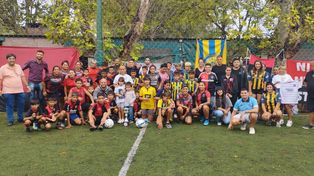 El clasico rosarino por la paz, una fija antes de cada encuentro entre Newells y Central.