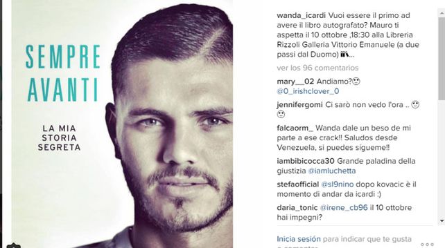 Wanda Nara sabe representar muy bien a su marido Wanda Nara sabe representar muy bien a su marido