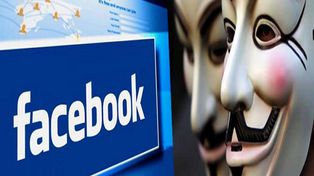 Anonymous amenaza con hacer desaparecer Facebook