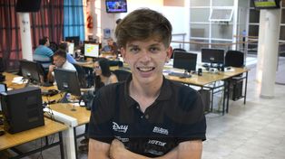Exequiel Bastidas y su meta en el Turismo Pista C3.