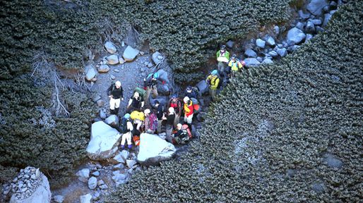 Al menos 31 montañistas mueren durante la erupción de un volcán