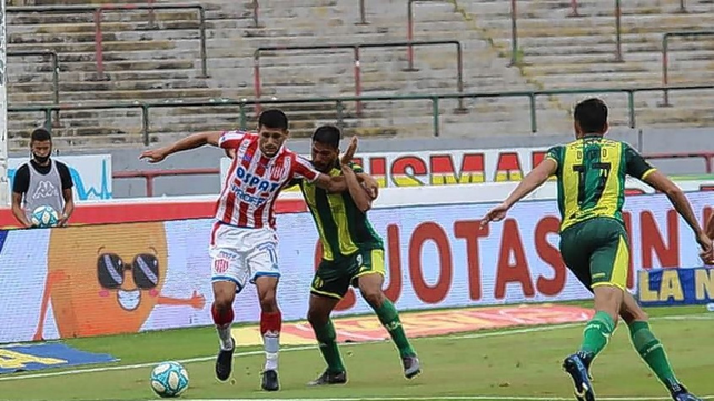 Juan Manuel García fue la figura de Unión con un gol