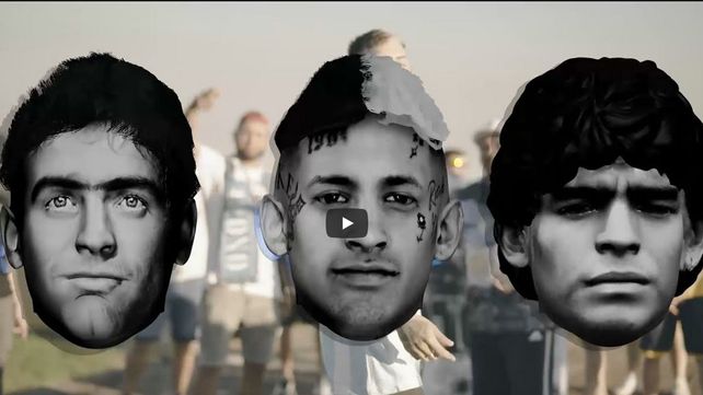 L-Gante interviene el clásico de Rodrigo La mano de Dios