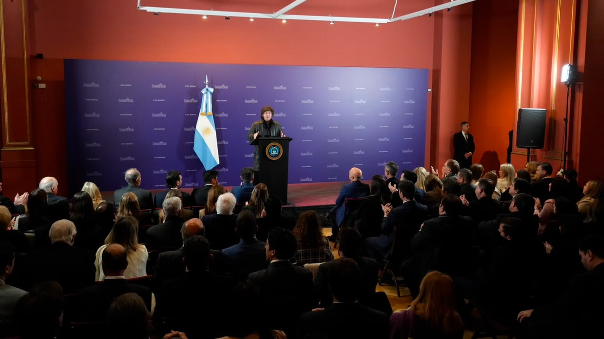 Milei anunció un proyecto para modificar la carta orgánica del Banco Central