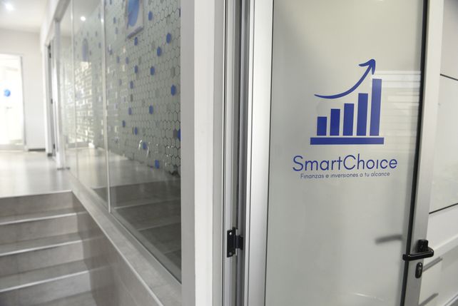 Las oficinas de SmartChoice en el barrio de Arroyito, en Rosario.