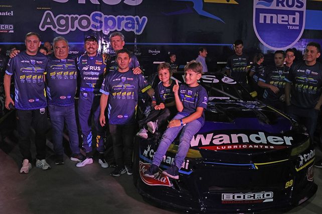 Josito Di Palma y su equipo