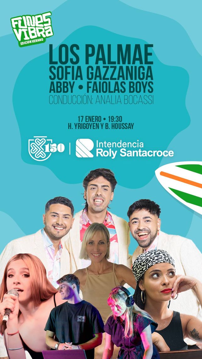 El festival se realiza en un punto neurálgico del jardín de la provincia.