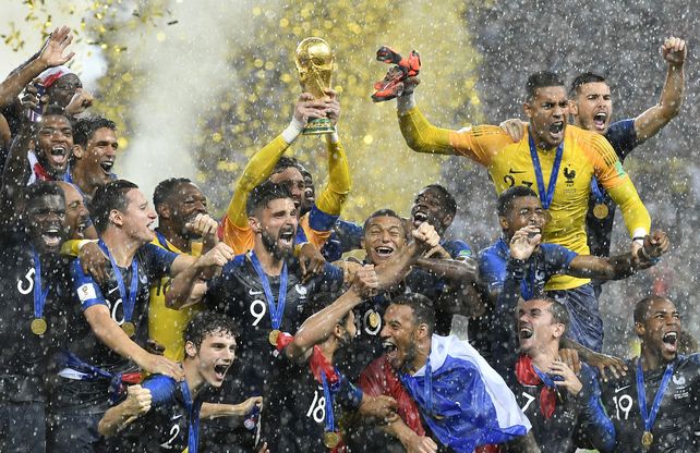 Francia, campeón del mundo en Rusia 2018
