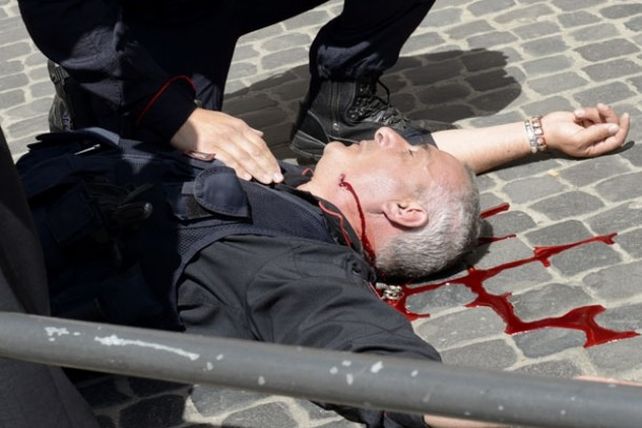 Italia: atacaron a tiros a la seguridad del Parlamento durante la jura de ministros