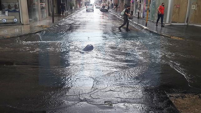Aleta por tormentas: Intensas lluvias en Paraná y otras localidades de Entre Ríos&nbsp;