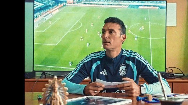 Lionel Scaloni dio la lista de Argentina con un video.
