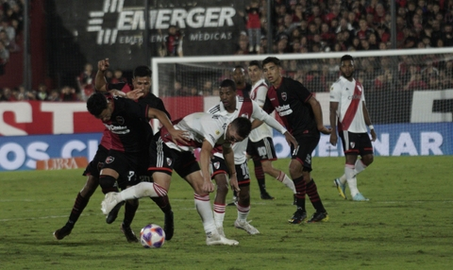 River encontró una contra y le ganó a Newells 1 a 0 en la última jugada del partido