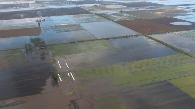 Emergencia hídrica: el 80 % de la zona tambera está bajo agua