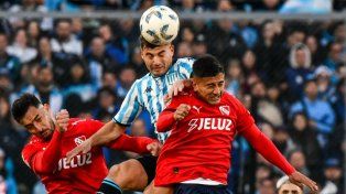 Racing no pudo contra un golpeado Independiente.