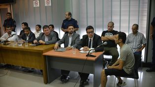 Postura. Los imputados aceptaron que golpearon a seis niños de Strobel durante el partido con Unión de Santa Fe por la Superliga.&nbsp;