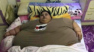 De 500 kilos, la mujer más gorda del mundo será operada en India