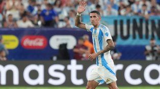 Un ídolo nacional. Ángel Di María se despidió de la selección argentina como bicampeón de América y campeón del mundo.
