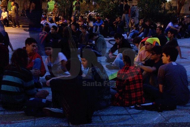 Las Juventudes políticas de Santa Fe marcharon por la despenalización de la marihuana