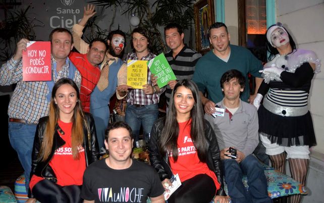 Los jóvenes se sumaron a una diversión segura con el programa vial “Viva la Noche”