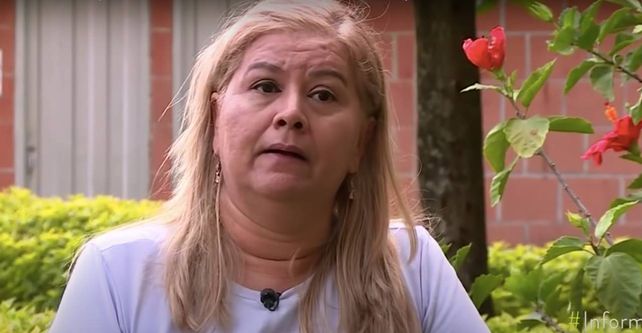 Martha Sepúlveda durante la última entrevista que concedió. La mujer esperaba morir ayer a las 7 de la mañana.&nbsp;