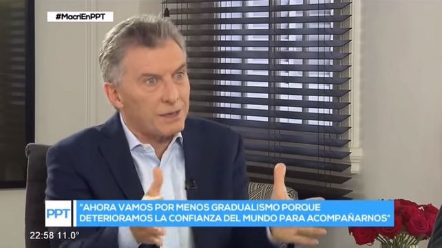 Macri adelantó que ahora vamos por menos gradualismo