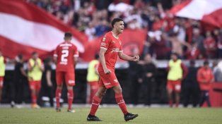 El uruguayo Barcia se perderá el debut de Independiente ante Colón en la LPF