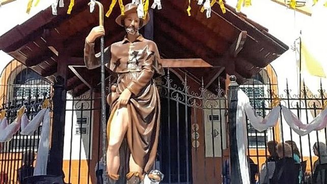 Celebración. Este miércoles habrá procesión y misa en el templo de San Roque