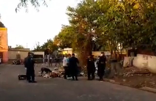 Buscaban armas y encontraron la mitad del dedo de una persona