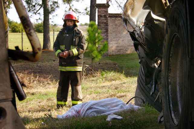Un muerto en un choque frontal entre dos camiones en Avellaneda