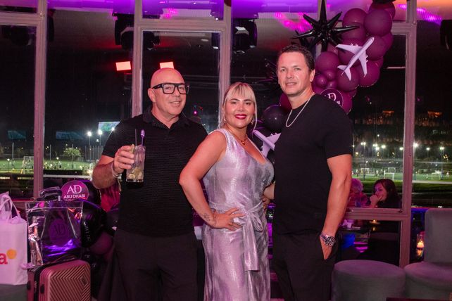 Adrián Fabi, Rocío Ibarra y Brian Ojeda