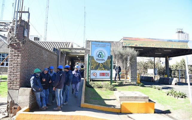 Crisis. Las plantas de Vicent&iacute;n est&aacute;n paradas hasta febrero.