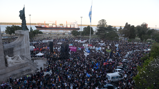 La marcha federal universitaria de octubre del 2024 fue una de las más masivas.