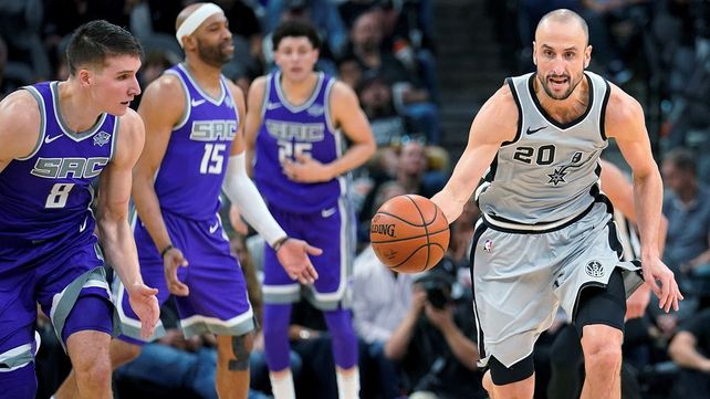 Ginóbili volvió con todo y San Antonio regresó al triunfo