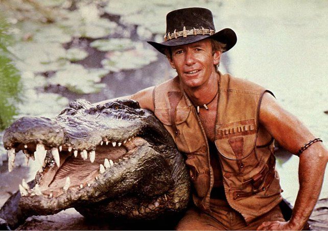A 38 años del estreno de Cocodrilo Dundee murió una de sus estrellas: el cocodrilo Burt