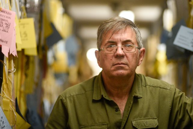 Carlos Corbo, director del Archivo de los Tribunales provinciales.