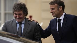El jefe del Estado y el mandatario galo se encontrarán formalmente en la Casa Rosada.