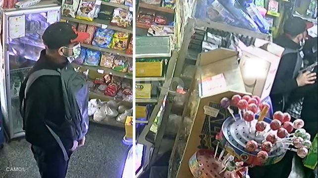 Imágenes del violento asalto sucedido en la tarde del domingo