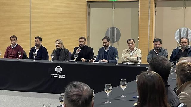El intendente de Concordia