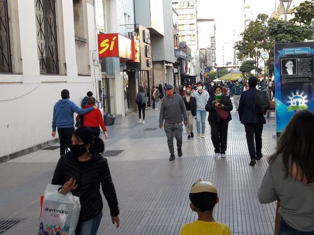 Centro de la capital tucumana
