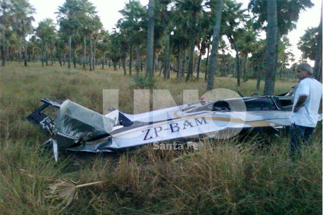 Hallaron la avioneta con tres muertos cerca de Los Amores en el norte santafesino