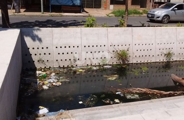 Vecinos de barrio Roma alertan por el desagüe de Avenida Freyre
