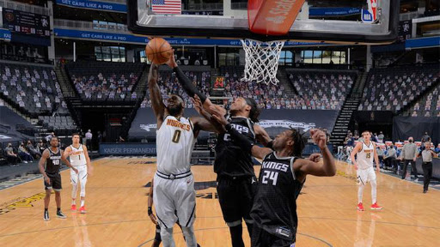 Denver, sin el lesionado Campazzo, cayó ante Sacramento